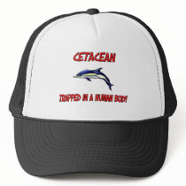 Cetacean trapped in a human body hats