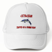 Cetacean trapped in a human body hats