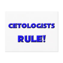 Cetologists Rule! postcards by professions Cetologists Rule! postcards