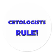 Cetologists Rule! stickers
