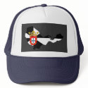 Ceuta flag map hats