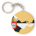 Ceuta flag map keychains