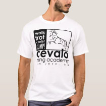 Cevalo Shirt: Walk, Trot, Canter, JUMP!