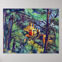 Cezanne - Chateau Noir Print