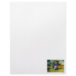 Cezanne painter at work post impressionist art letterhead