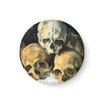 Cezanne Pyramid of Skulls Magnet