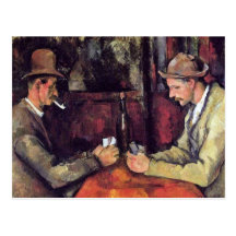 Cezanne - The Card Players Postcards