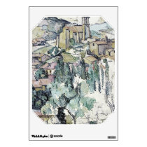 cezanne - village at gardanne wall decals