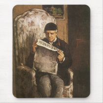 Cézanne's Artist's Father mousepads
