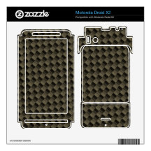 CF Carbonfiber Textured Motorola Droid X2 Skin