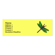 CF- Dragonfly Business Cards...