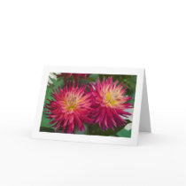 CFard, "Dahlia # 153" Greeting Card