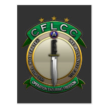 CFLCC Operation Enduring Freedom Post Card