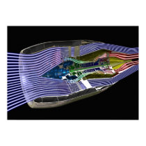 CFM56-5 Turbofan Jet Engine posters