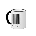 CFO Bar Code Coffee Mug