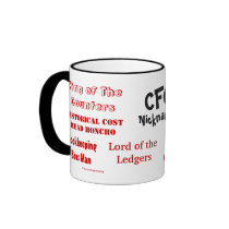 CFO Nicknames Coffee Mugs