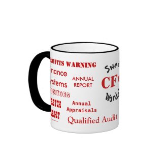 CFO Swear Words! - Rude CFO Mug mug