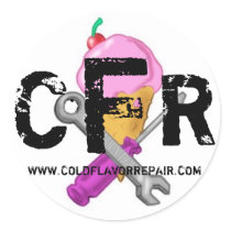 CFR LOGO STICKER 2008 - Customized
