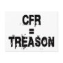 CFR = Treason Postcard