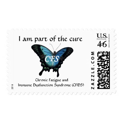CFS Awareness Postage Stamps by slamdunksapparel