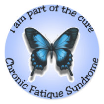 CFS Awareness stickers by slamdunksapparel CFS Awareness stickers