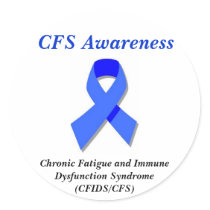 CFS Awareness stickers by slamdunksapparel CFS Awareness stickers