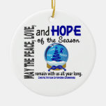 CFS Christmas 3 Snow Globe Ornaments