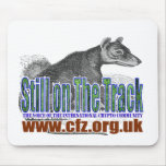 CFZ on the track thylacine Mouse Pad