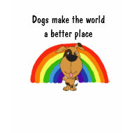 CG- Dog and Rainbow Shirt shirt