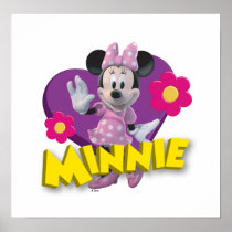 CG Minnie Waving Print