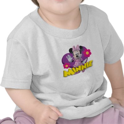CG Minnie Waving t-shirts
