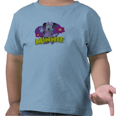 CG Minnie Waving t-shirts