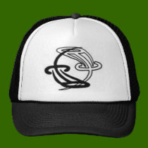 CG yin yang hat hats