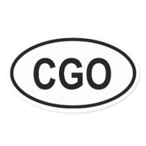 CGO OVAL STICKERS