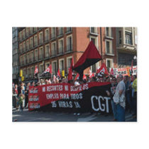 cgt  spain postcard