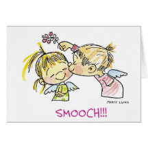 CH-007 Christmas Mistletoe Greeting Cards