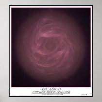 CH ' ANG O (Chinese Moon Goddess) Posters