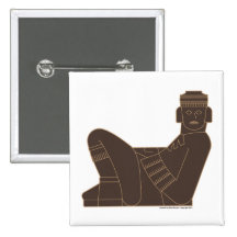 Chac Mool Pinback Buttons
