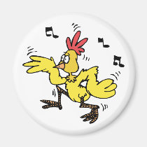 ChaChaCha Chicken magnets