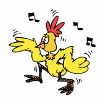 ChaChaCha Chicken Photo Cutouts