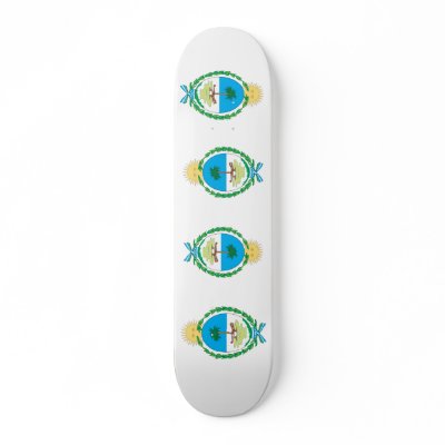 chaco, Argentina Skateboard Decks by bestflag