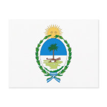 Chaco Coat of Arms Postcard