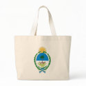 Chaco Coat of Arms Tote Bag by FlagTshirts Chaco Coat of Arms Tote Bag