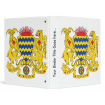 Chad Coat of Arms detail Binder
