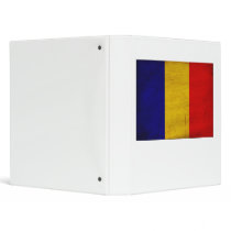 Chad Flag 3 Ring Binder