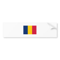 Chad FLAG International bumper stickers by flagshirt Chad FLAG International bumper stickers