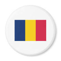 Chad FLAG International magnets by flagshirt Chad FLAG International magnets