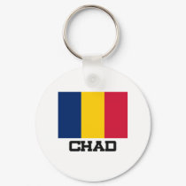 Chad Flag keychains