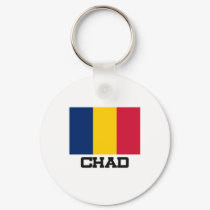 Chad Flag keychains