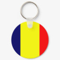Chad Flag keychains